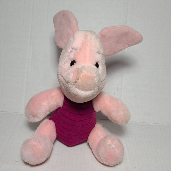 Disneyland Winnie The Pooh Piglet Plush Stuffed Animal Toy Walt Disney World - Picture 5 of 7